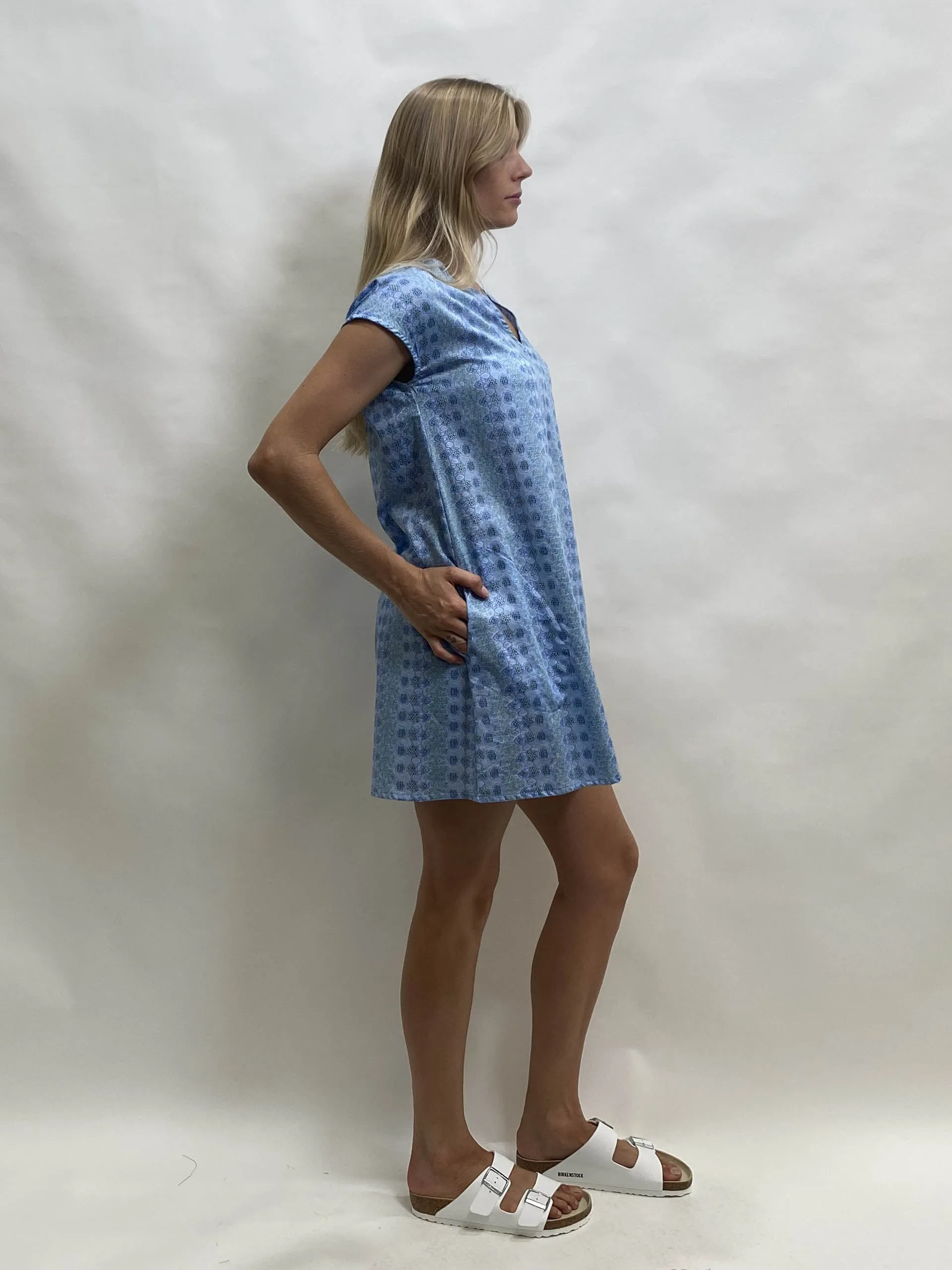 Zellsea Sophia V-Neck Dress